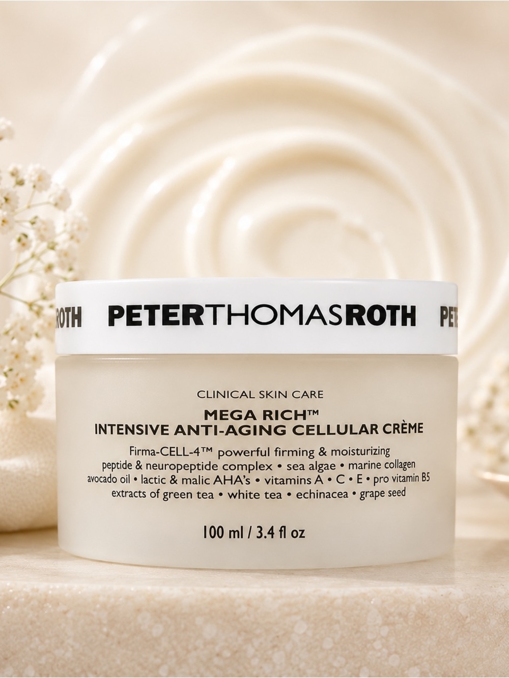 PeterThomasRoth Mega Rich Intensive Anti-Aging Cellular Crème. 100 ml New No Box
